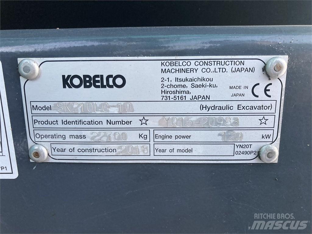 Kobelco SK 210 LC-10 Roomikekskavaatorid