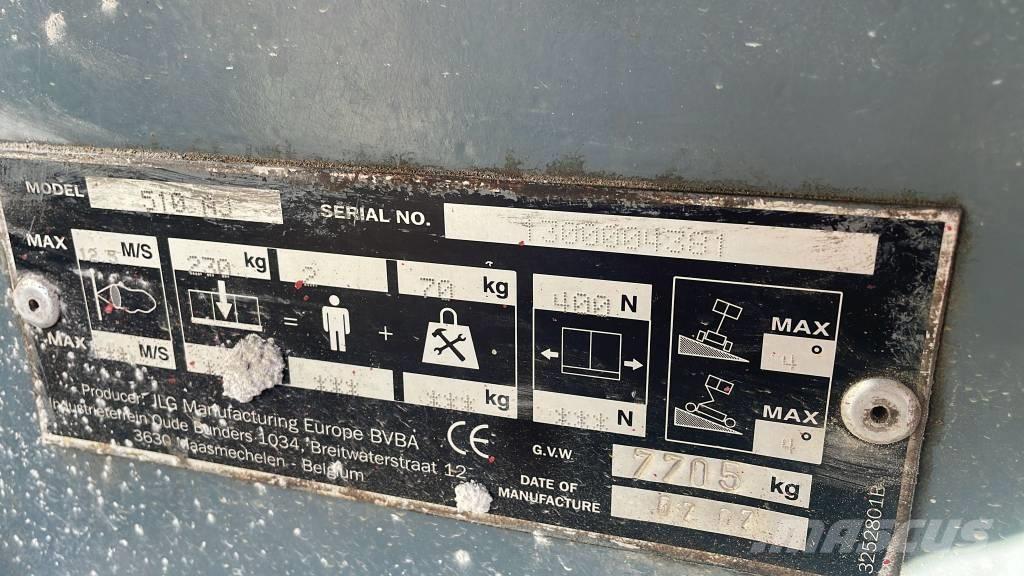 JLG 510 AJ Iseliikuvad poomtõstukid