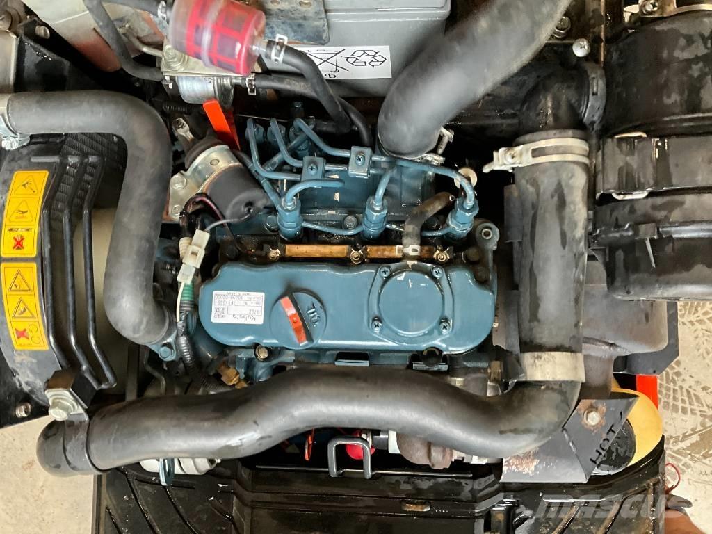 Kubota K 008-3 Miniekskavaatorid < 7 t