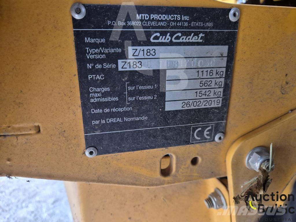 Cub Cadet Z/183 Murutraktorid