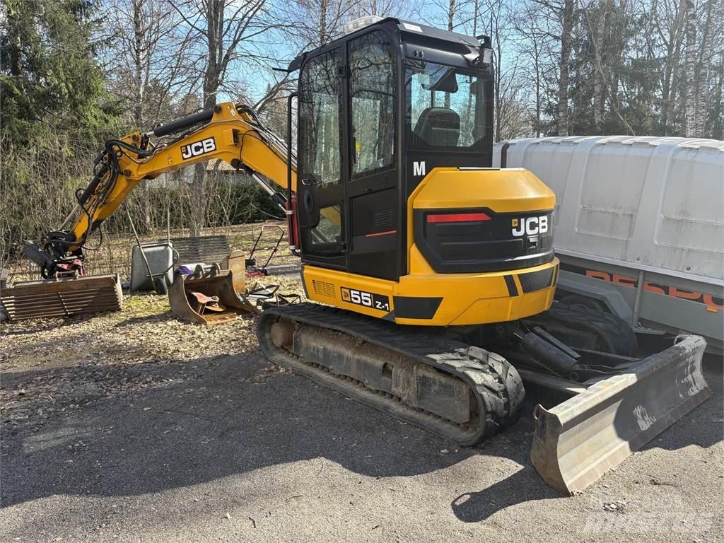 JCB 55Z-1 T3 Roomikekskavaatorid