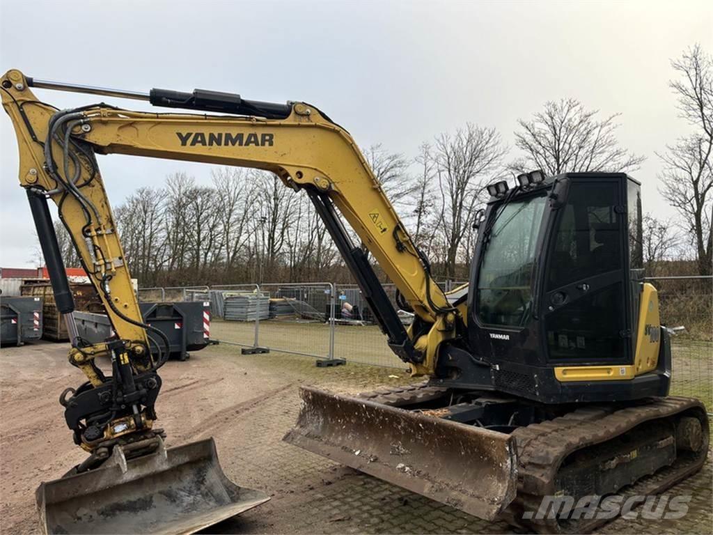 Yanmar SV100-2A Roomikekskavaatorid