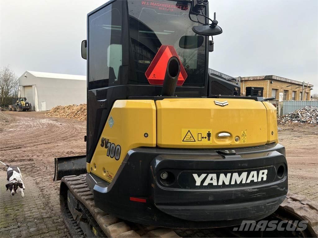 Yanmar SV100-2A Roomikekskavaatorid