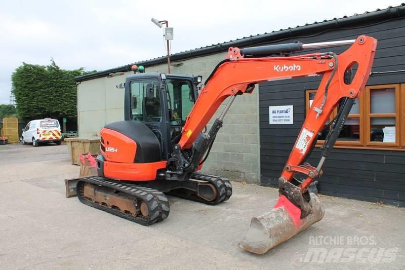Kubota U 55-4 Miniekskavaatorid < 7 t