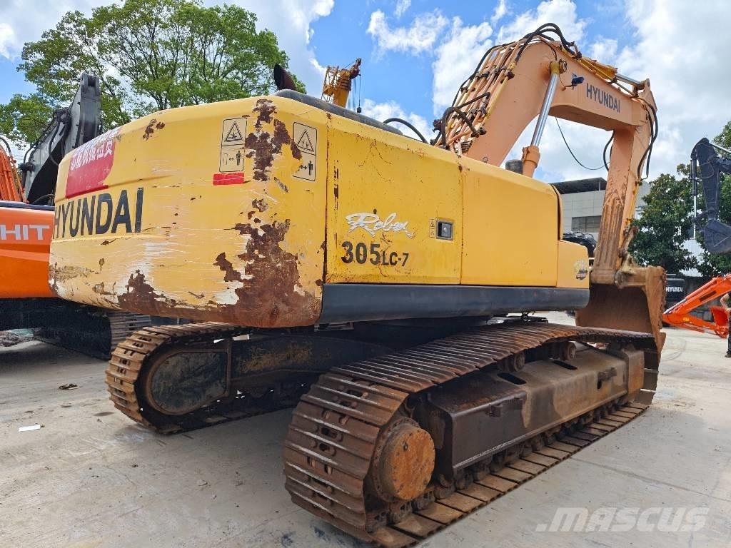 Hyundai R305LC-7 Roomikekskavaatorid