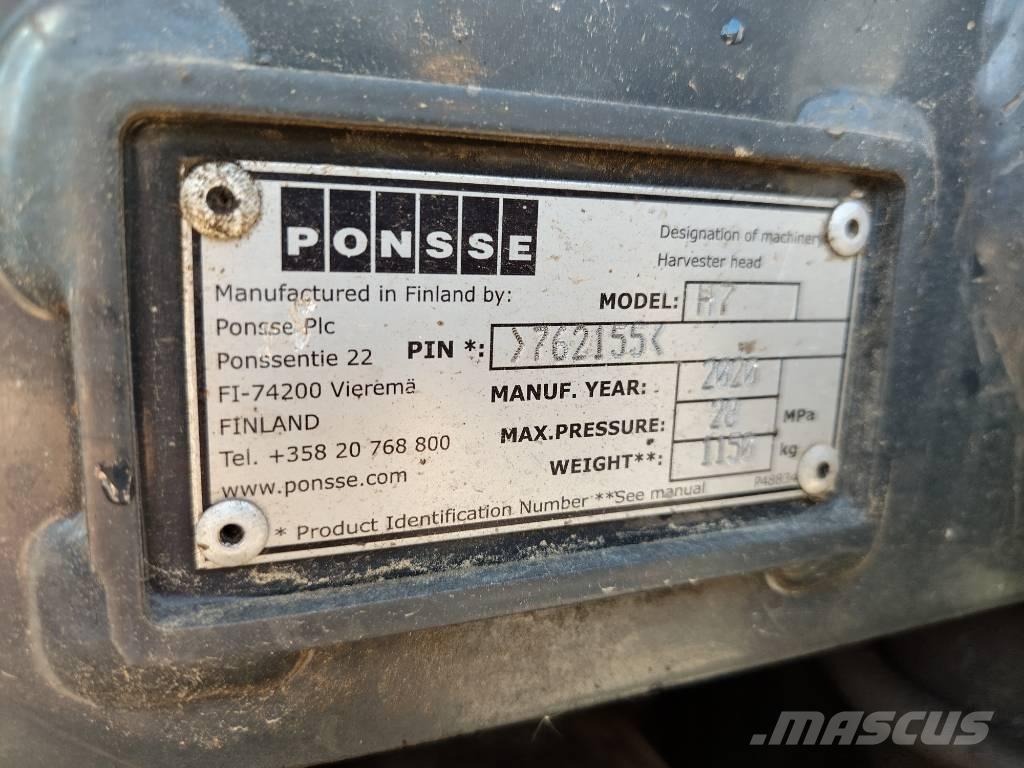 Ponsse Ergo AF H7 Harvesterid