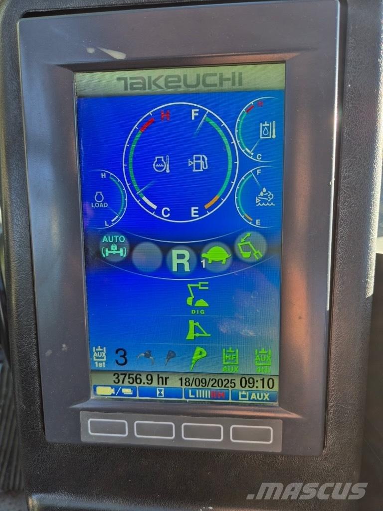 Takeuchi TB 295 W Ratasekskavaatorid