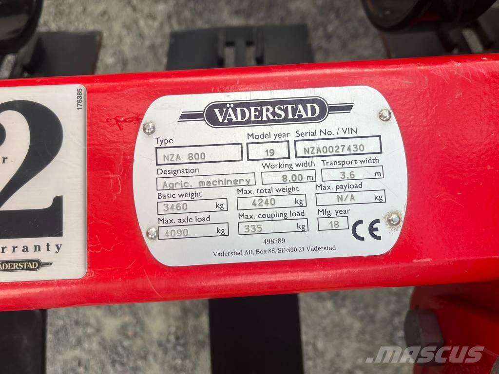Väderstad NZA800 Äkked