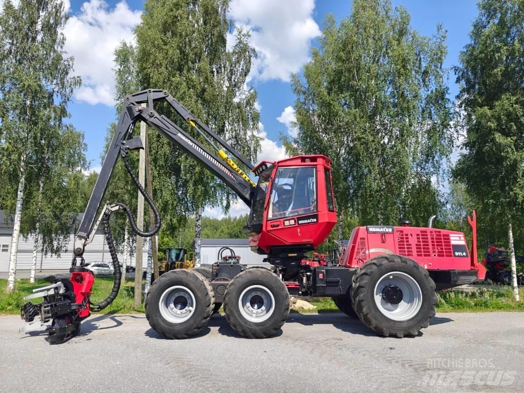 Komatsu 911.4 Harvesterid