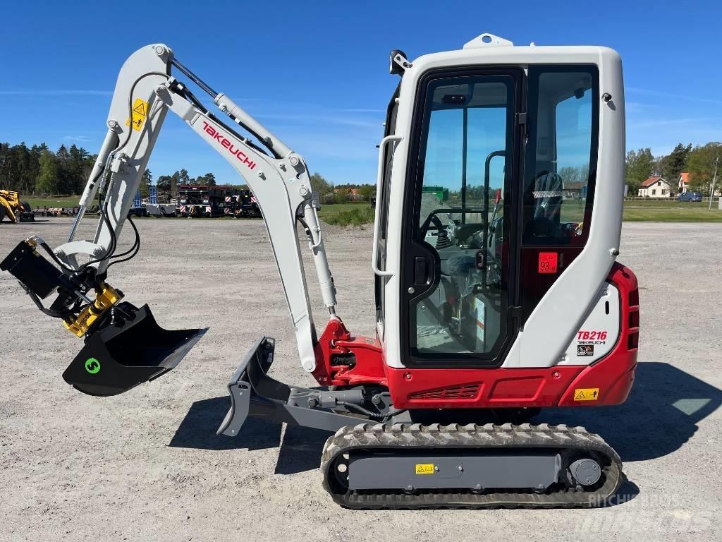Takeuchi TB 216 A Miniekskavaatorid < 7 t