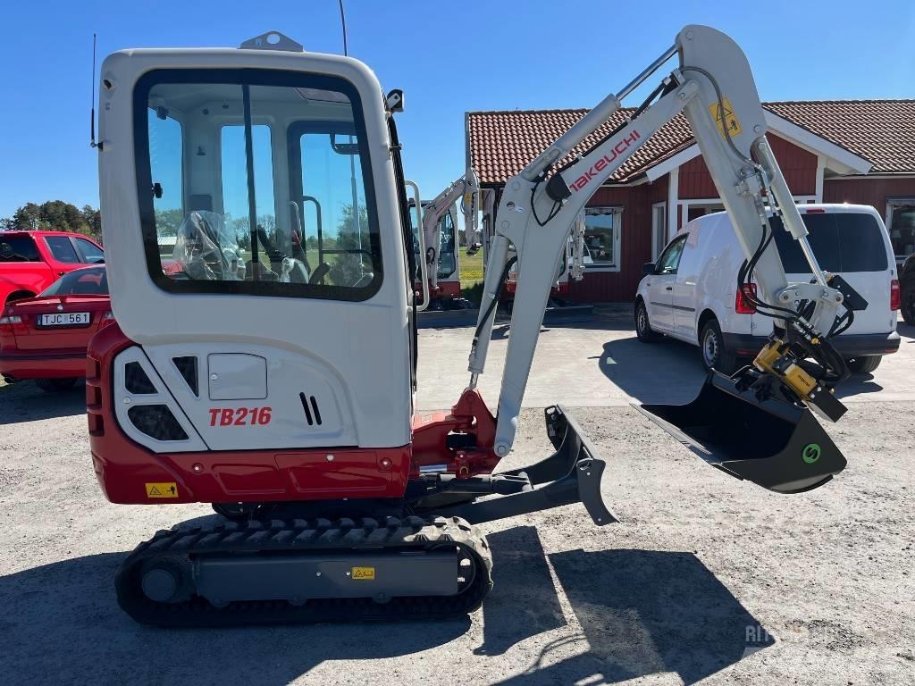 Takeuchi TB 216 A Miniekskavaatorid < 7 t