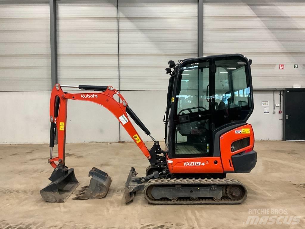 Kubota KX 019-4 Miniekskavaatorid < 7 t