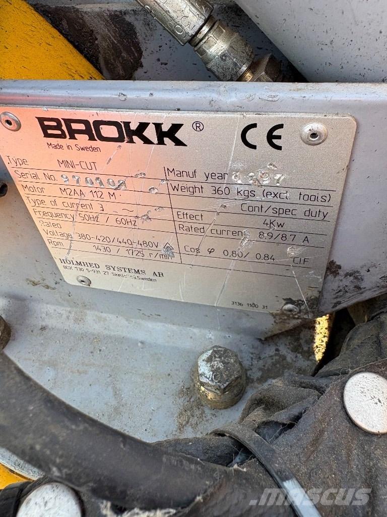 Brokk Brokk 40 robot Muu