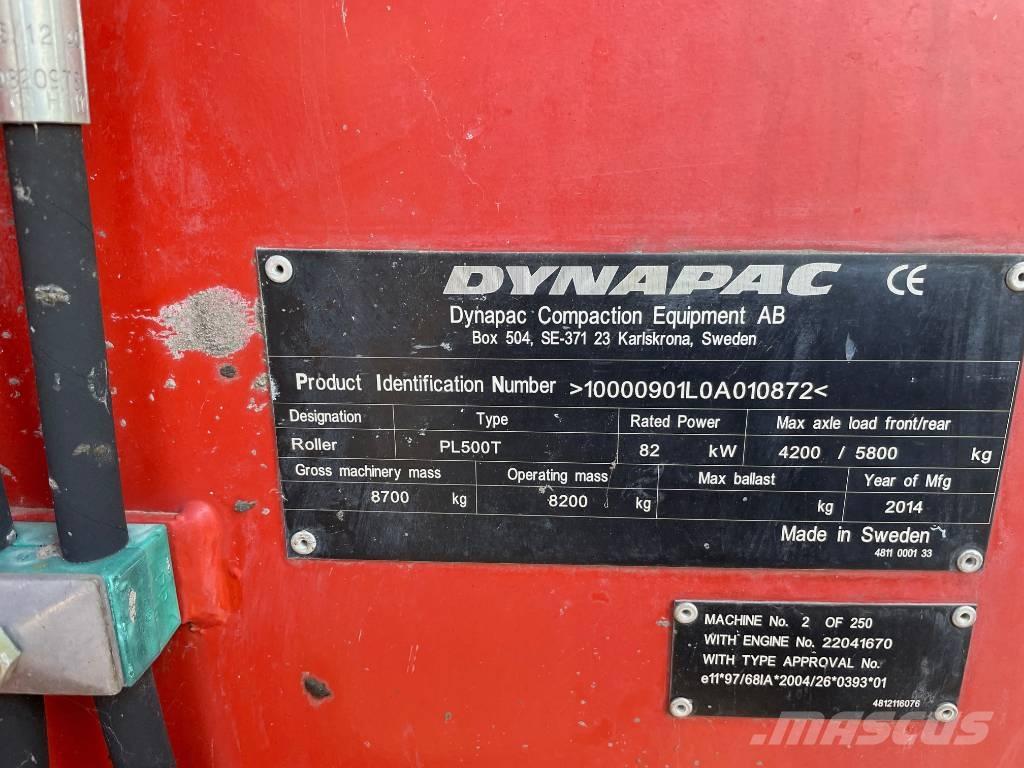 Dynapac PL 500 T Asfaldi külmfreesimise masinad