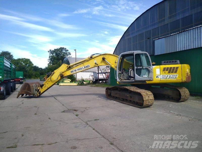 New Holland E 215 Roomikekskavaatorid