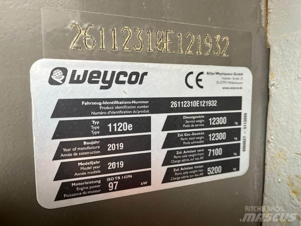 Weycor AW 1120 E Ühe trumliga rullid