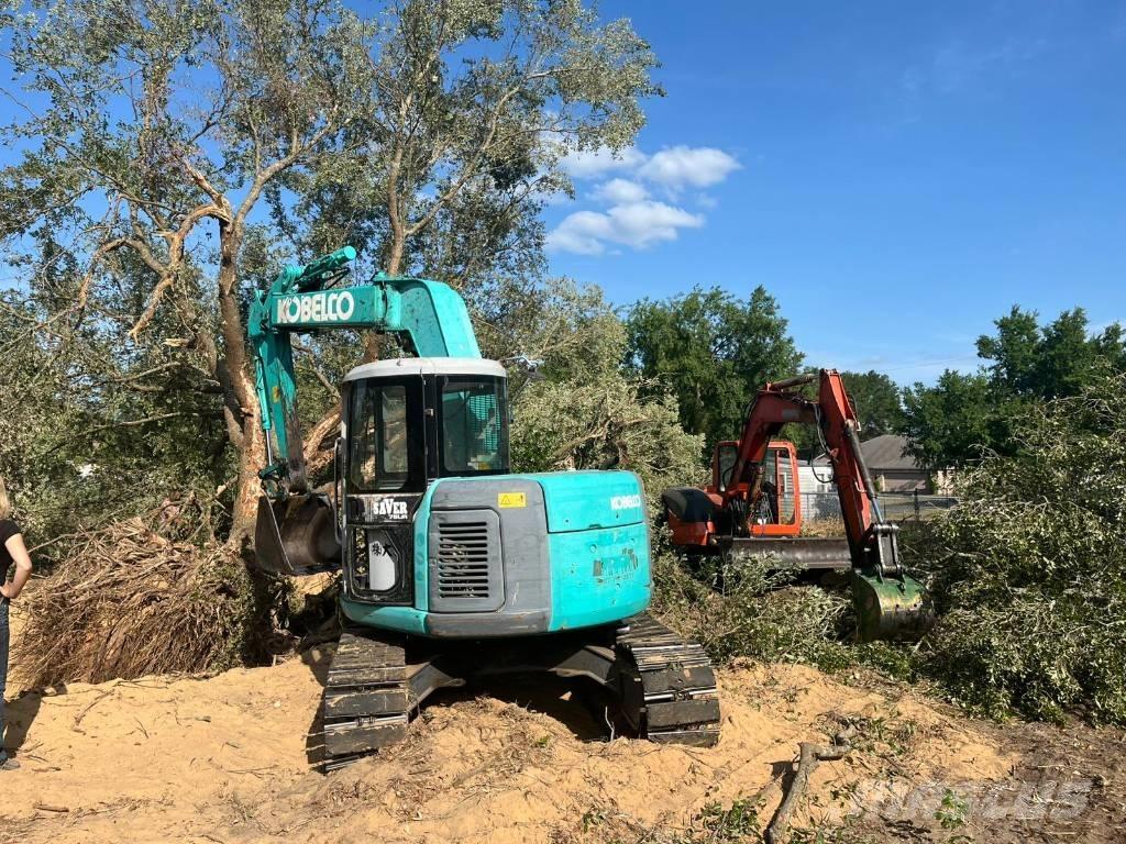 Kobelco SK 75 UR Roomikekskavaatorid