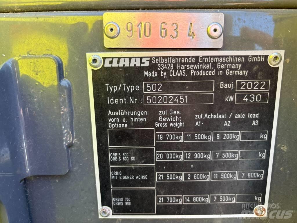 CLAAS Jaguar 950 4WD Silokombainid