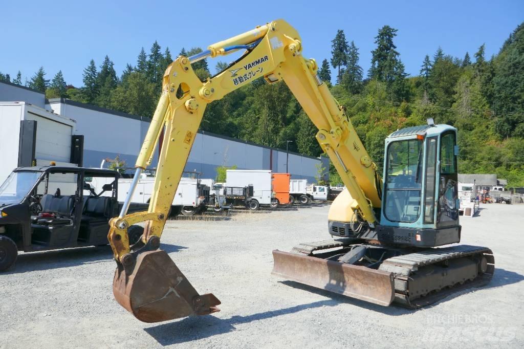 Yanmar B 7-5 A Roomikekskavaatorid