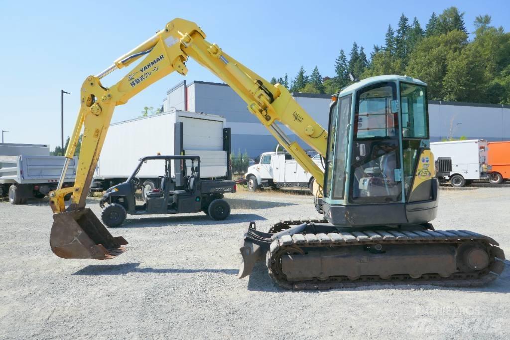 Yanmar B 7-5 A Roomikekskavaatorid