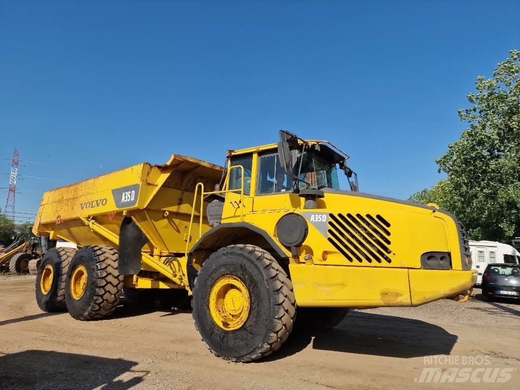 Volvo A 35 D Liigendraamiga pinnaseveokid