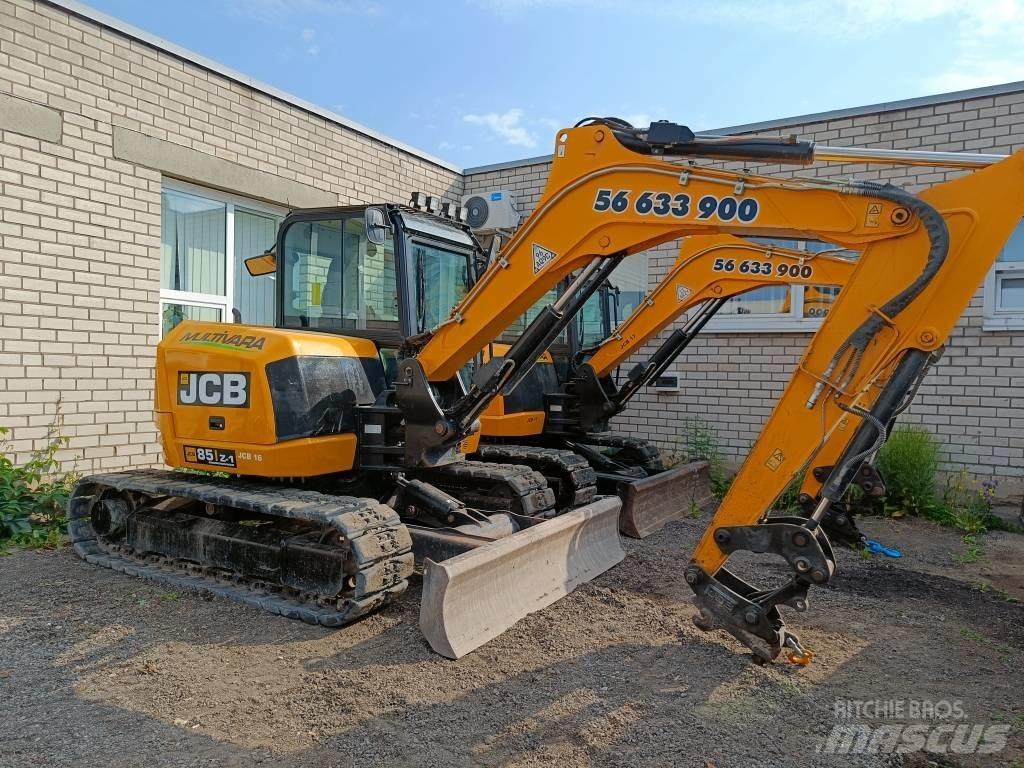 JCB 85Z-1 ECO Väikeekskavaatorid 7t-12t