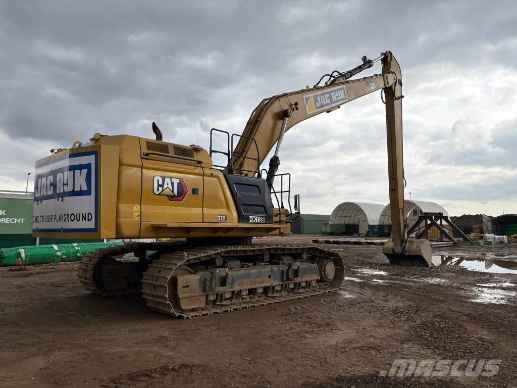 CAT 374 Long-reach Pika noolega ekskavaatorid