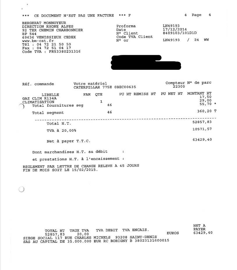 CAT 775 E Karjääriveokid