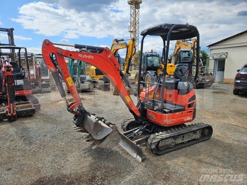 Kubota U 15 Miniekskavaatorid < 7 t