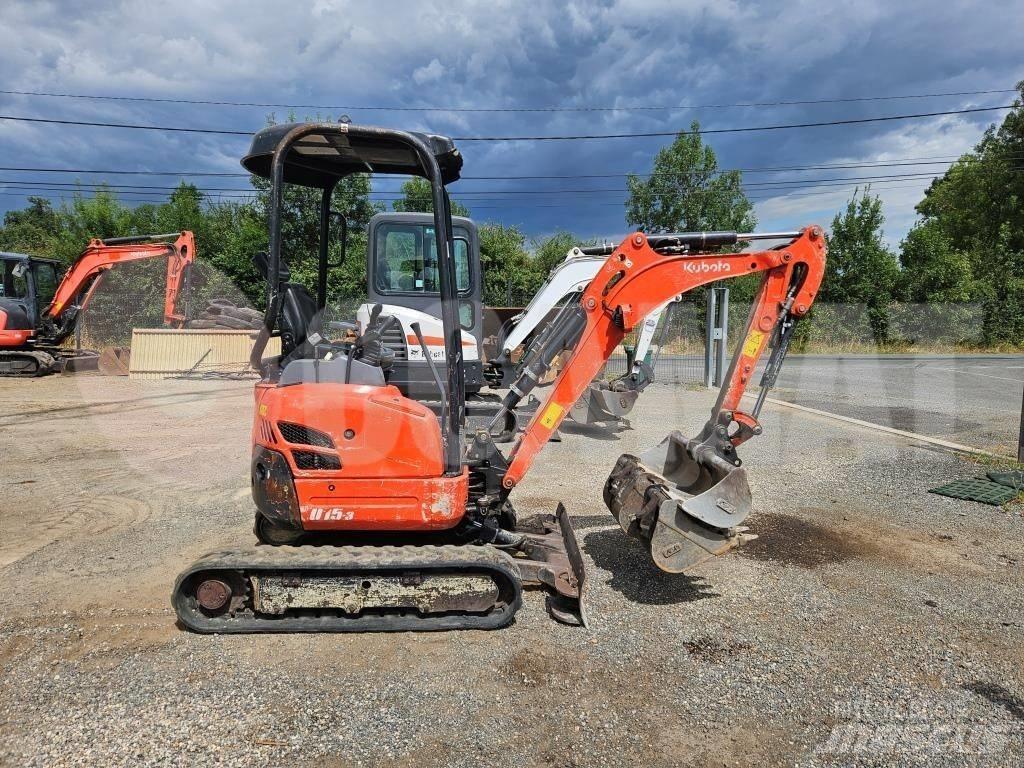 Kubota U 15 Miniekskavaatorid < 7 t