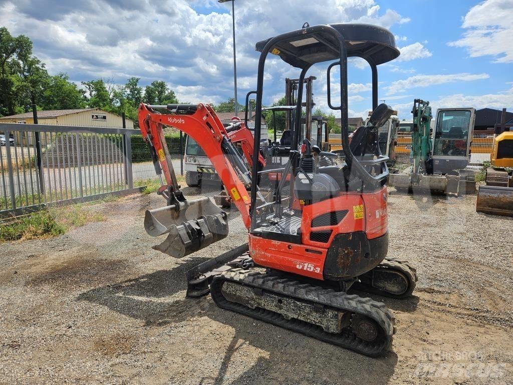 Kubota U 15 Miniekskavaatorid < 7 t