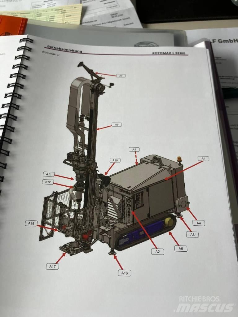 Geotec Rotomax Li Muud puurimismasinad
