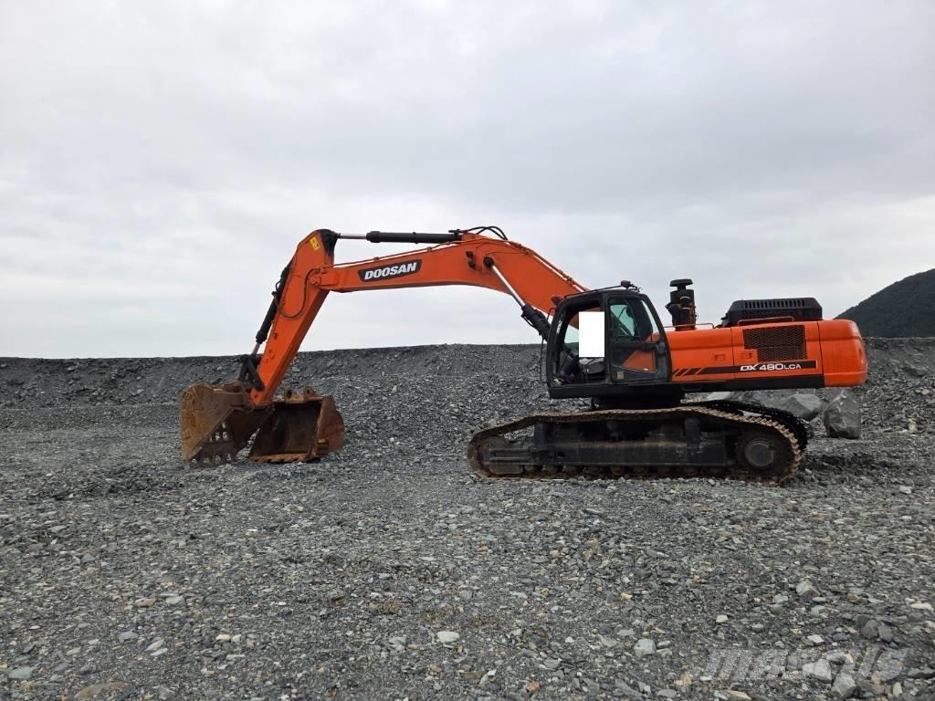 Doosan DX 480 LCA Roomikekskavaatorid