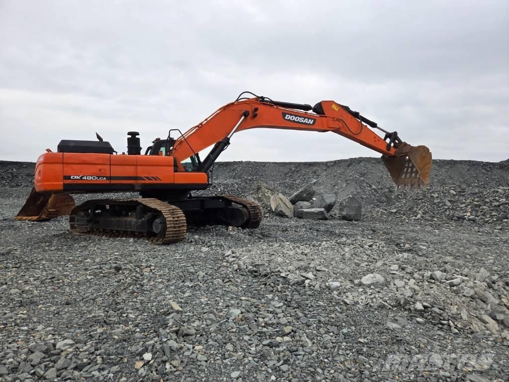 Doosan DX 480 LCA Roomikekskavaatorid