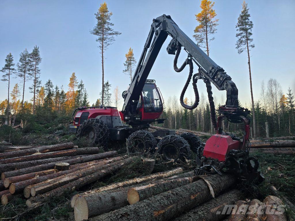 Komatsu 901 Harvesterid