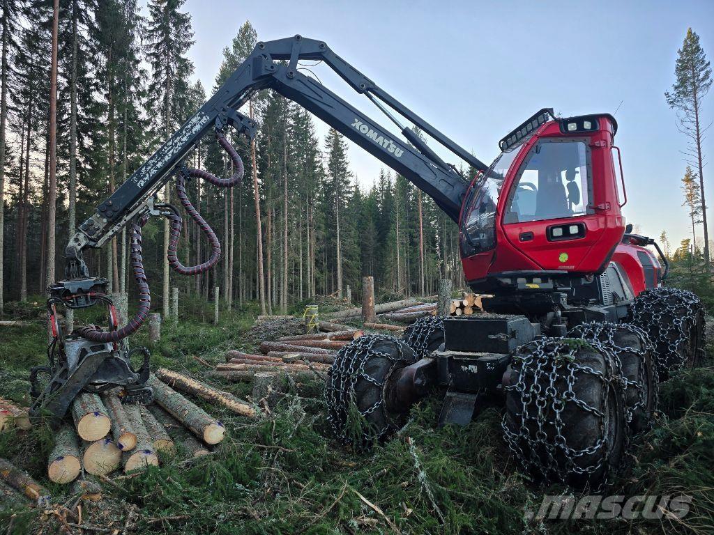 Komatsu 901 Harvesterid