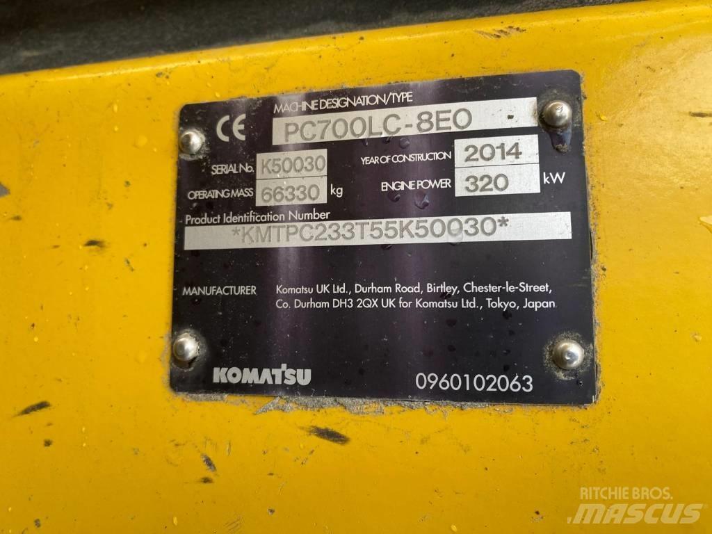 Komatsu PC 700-8EO Roomikekskavaatorid