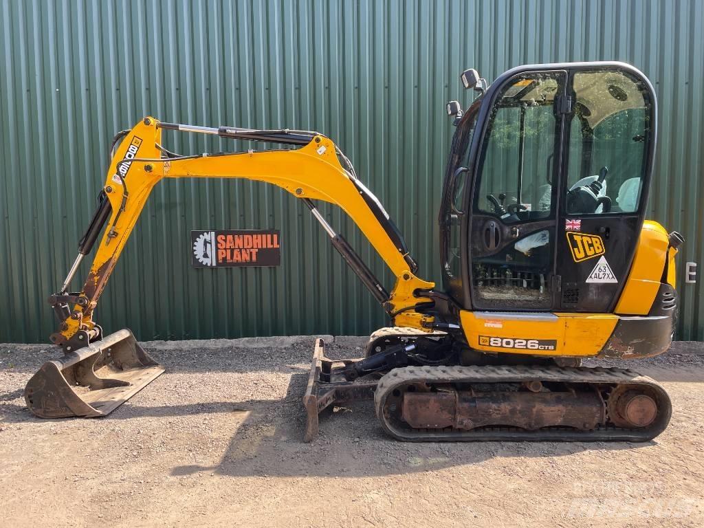 JCB 8026 CTS Miniekskavaatorid < 7 t