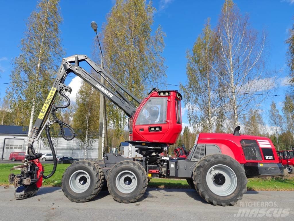 Komatsu 931 Harvesterid