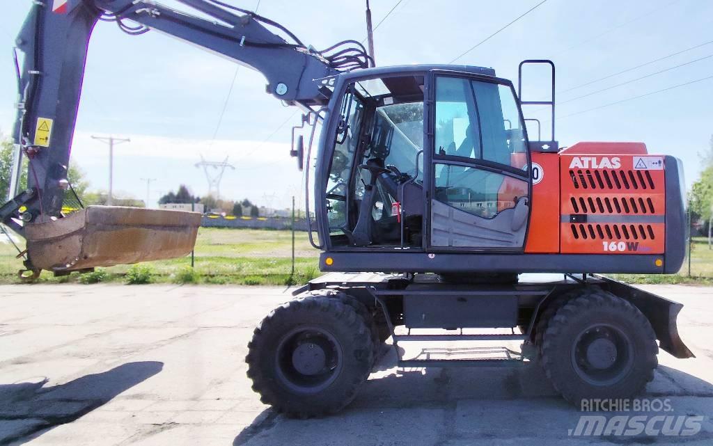 Atlas 160 W Ratasekskavaatorid
