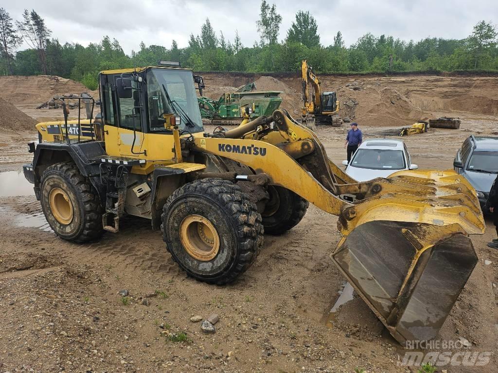 Komatsu WA 470 Rataslaadurid