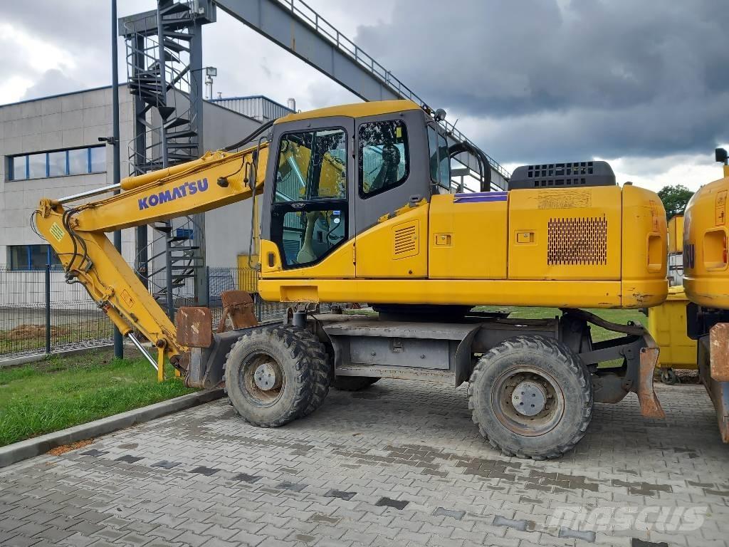 Komatsu PW 180-7EO Ratasekskavaatorid