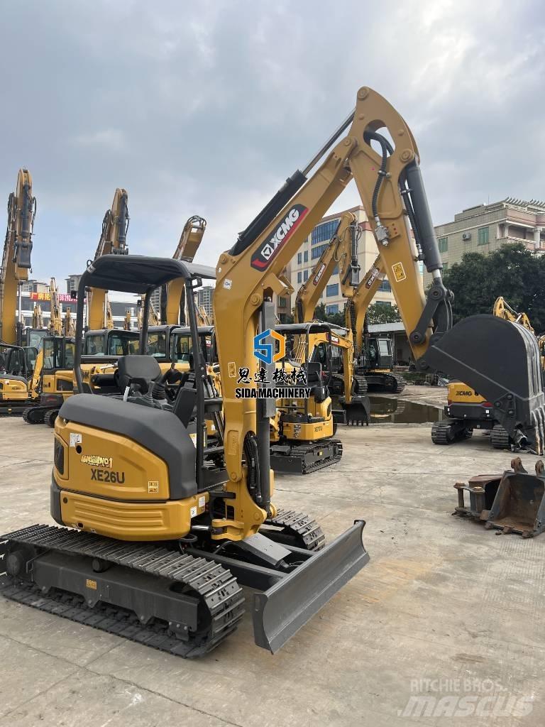 XCMG XE 26 U Miniekskavaatorid < 7 t