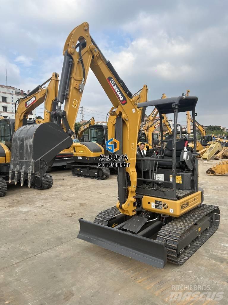XCMG XE 26 U Miniekskavaatorid < 7 t