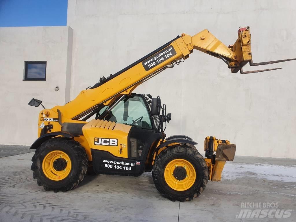 JCB 533-105 M348 Teleskooplaadurid