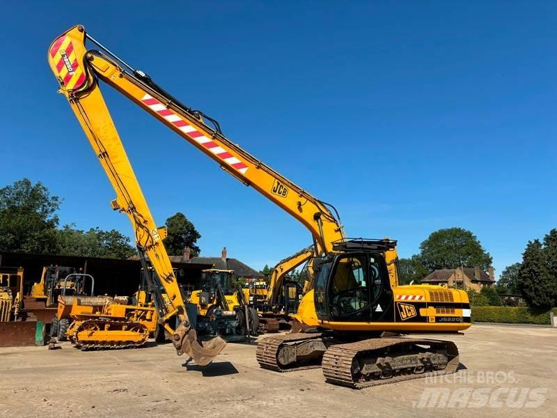 JCB JS 220 LR Roomikekskavaatorid