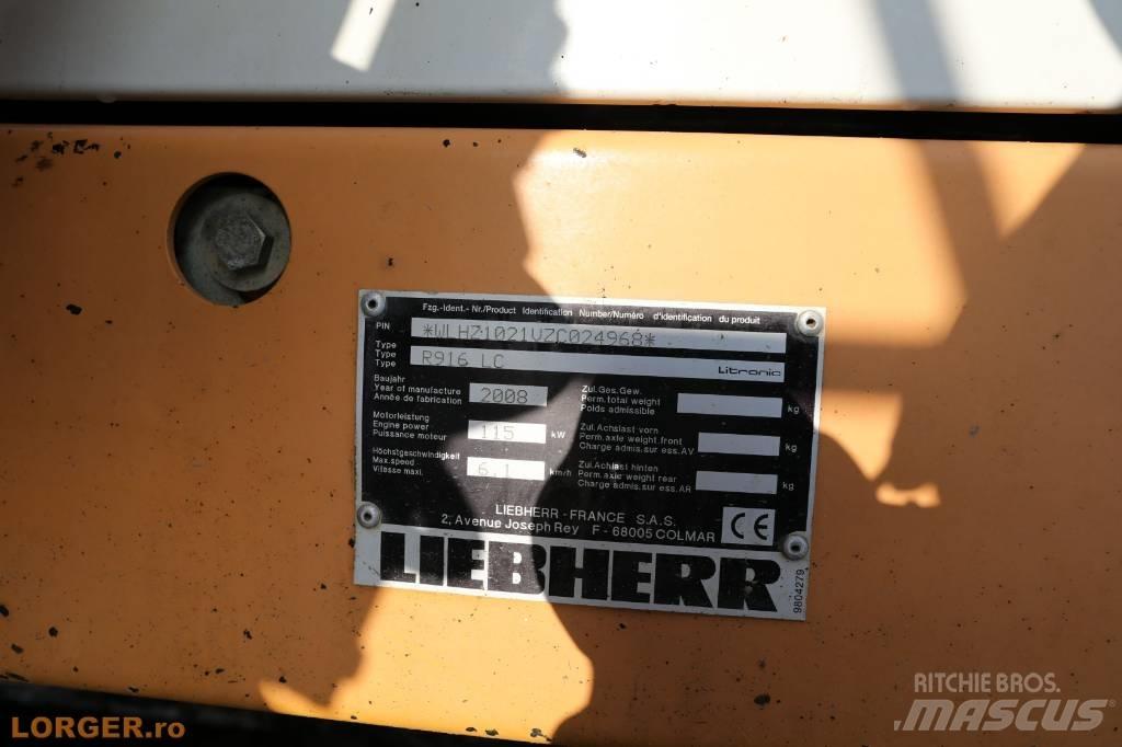 Liebherr R 916 LC Roomikekskavaatorid