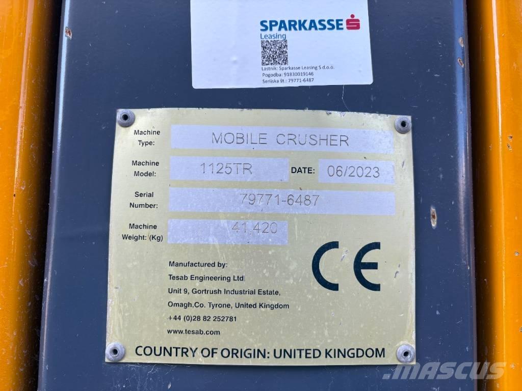 Tesab 1125TR Iseliikuvad purustid