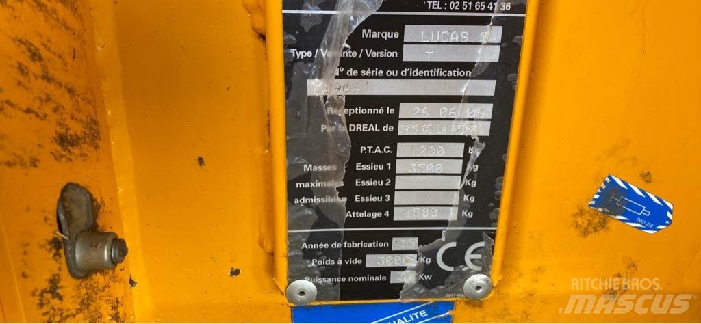 Lucas CASTOR + 60 G Tornhoidlate tühjendusseadmed