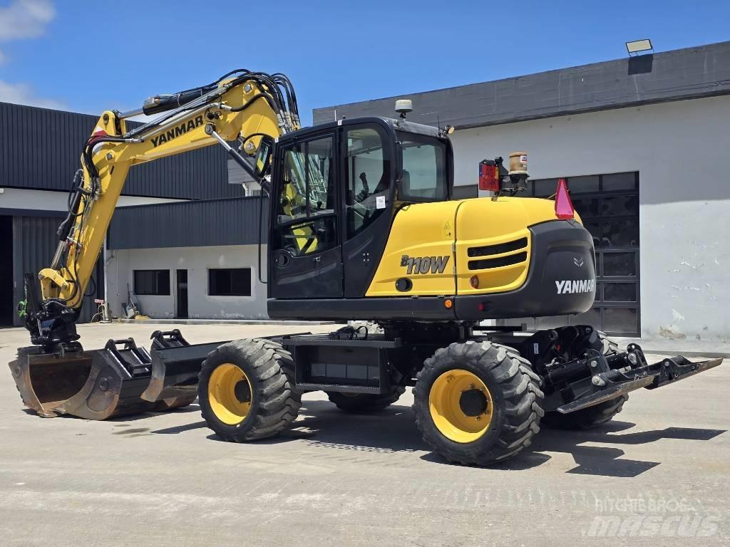 Yanmar B 110 W Ratasekskavaatorid